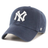 '47 New York Yankees Cooperstown Clean Up Dad Hat Baseball Cap - Navy, One Size
